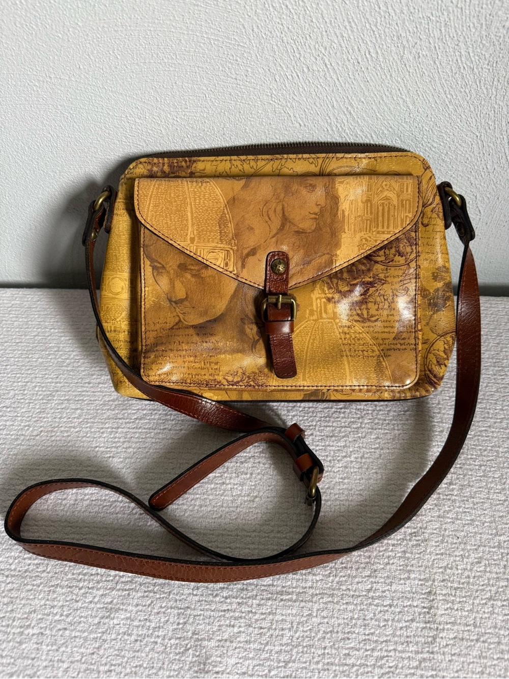 Patricia Nash Italian Sketchbook Shoulder Bag